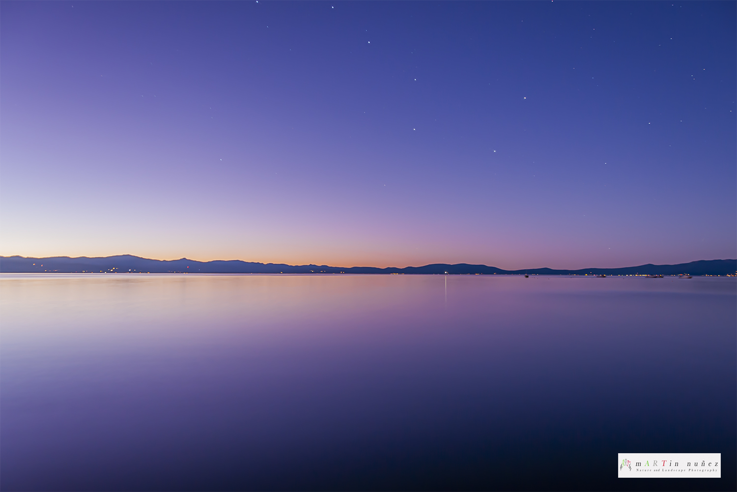 02477 Big Dipper Constellation Lake Tahoe, CA.